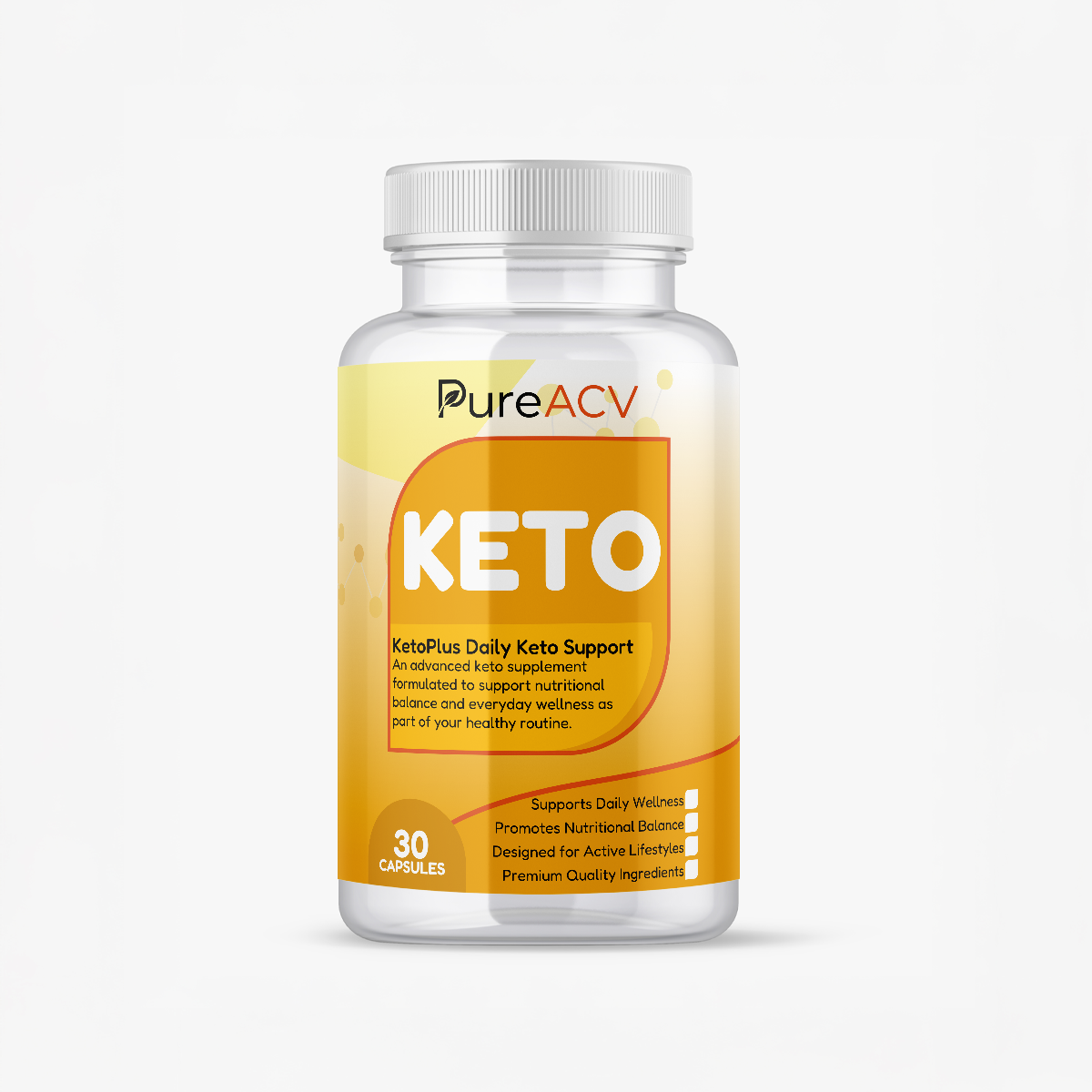 PureACV Keto 3X Formula 30 Capsules